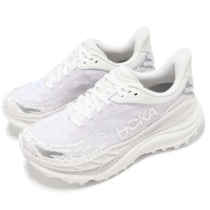 Hoka Stinson 7 Trail-running White Shoes - Women's Size 7B